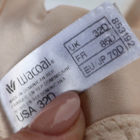 WACOAL Basic Beauty Spacer t-shirt bra nude 0210 - Picture 5 of 6